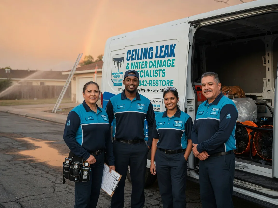 Ceiling Leak Cleanup company in Michigan Center, MI