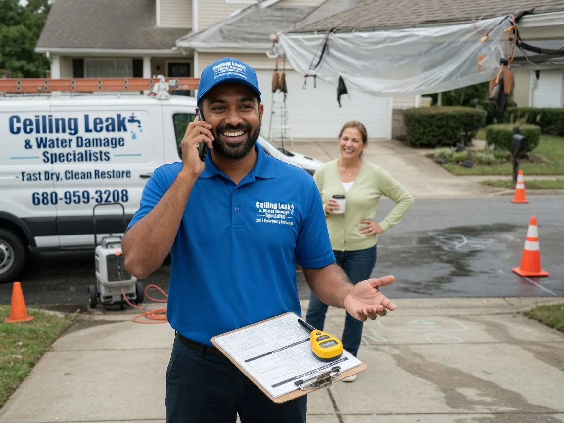 Ceiling Leak Cleanup Michigan Center, MI FAQs